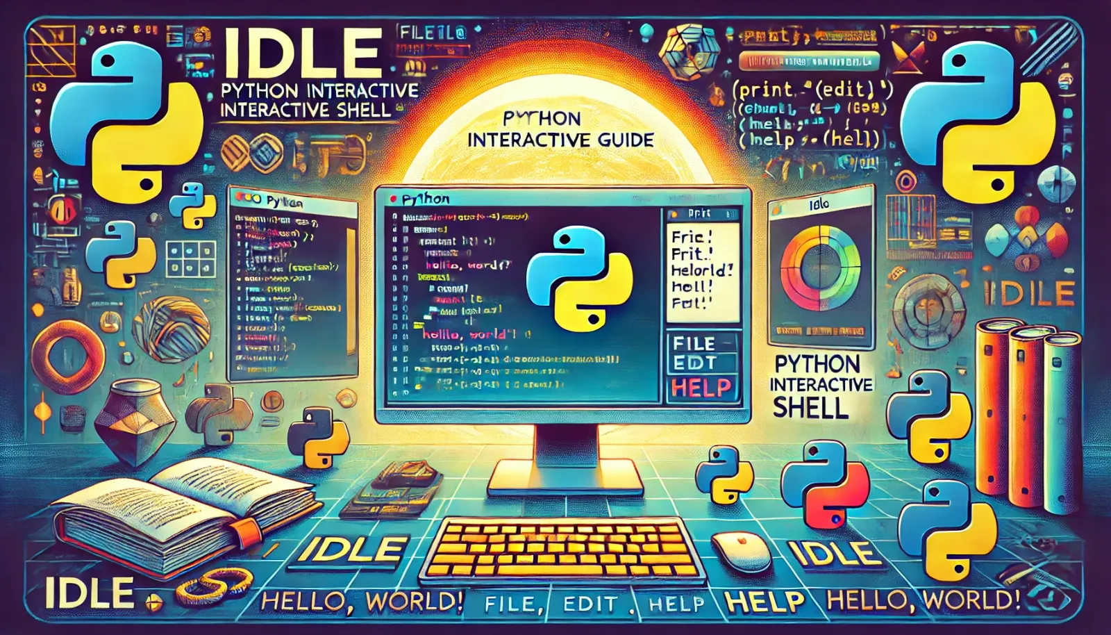 🖥️ Section 1.6: The Python Interactive Shell (IDLE)