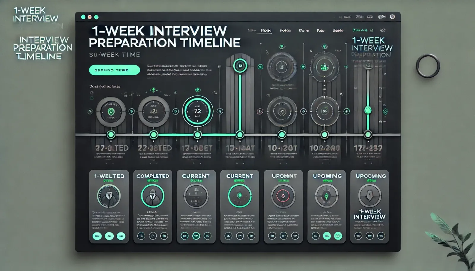 1-Week Interview Preparation Timeline