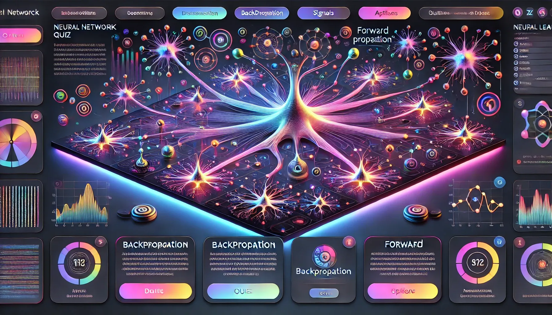 Neural Network Forward and Backward Propagation Quiz